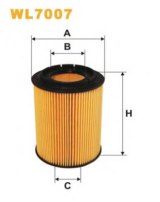 WIX FILTERS WL7007 купити в Україні за вигідними цінами від компанії ULC