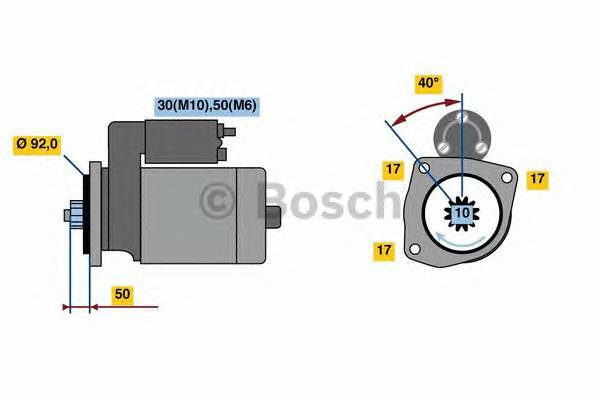 BOSCH 0 001 261 006 купити в Україні за вигідними цінами від компанії ULC