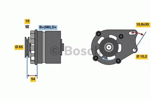 BOSCH 0 986 032 340 купить в Украине по выгодным ценам от компании ULC