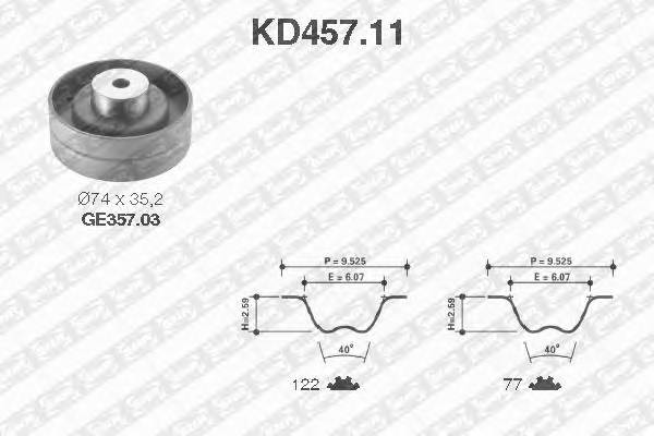 SNR KD457.11 купить в Украине по выгодным ценам от компании ULC