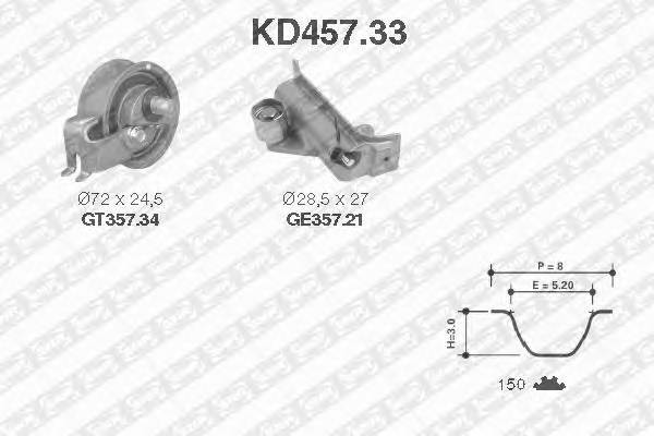 SNR KD457.33 купити в Україні за вигідними цінами від компанії ULC