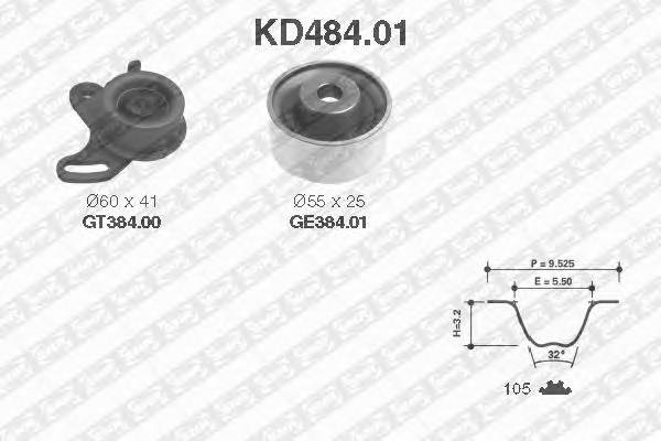 SNR KD484.01 купити в Україні за вигідними цінами від компанії ULC