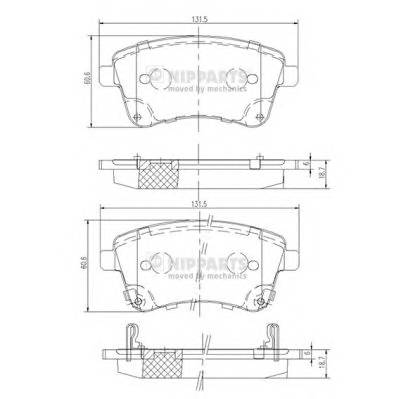 NIPPARTS N3600331 купить в Украине по выгодным ценам от компании ULC