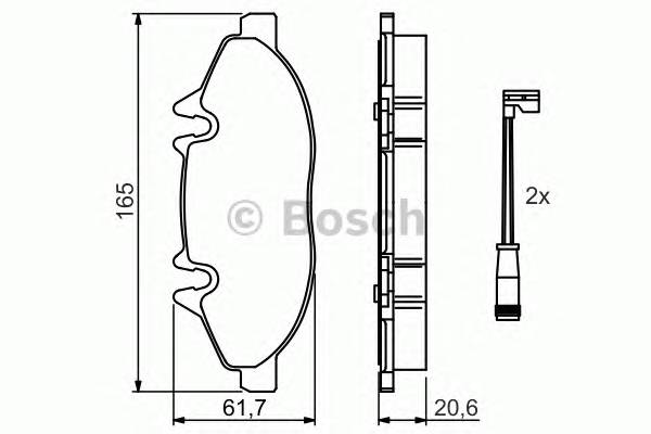 BOSCH 0 986 494 081 купити в Україні за вигідними цінами від компанії ULC