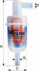 MFILTER DF11 купити в Україні за вигідними цінами від компанії ULC