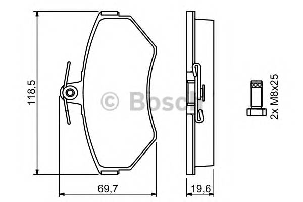 BOSCH 0 986 494 021 купити в Україні за вигідними цінами від компанії ULC