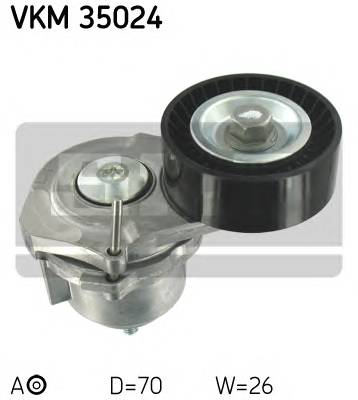 SKF VKM 35024 купити в Україні за вигідними цінами від компанії ULC