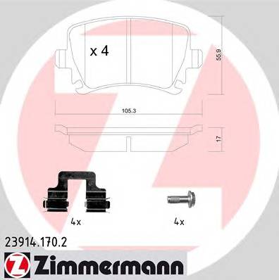 ZIMMERMANN 23914.170.2 купити в Україні за вигідними цінами від компанії ULC
