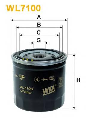 WIX FILTERS WL7100 купить в Украине по выгодным ценам от компании ULC