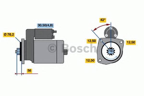 BOSCH 0 001 121 408 купити в Україні за вигідними цінами від компанії ULC