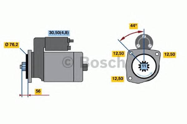 BOSCH 0 001 123 028 купити в Україні за вигідними цінами від компанії ULC