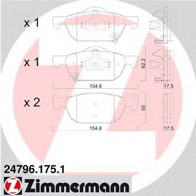 ZIMMERMANN 24796.175.1 купить в Украине по выгодным ценам от компании ULC