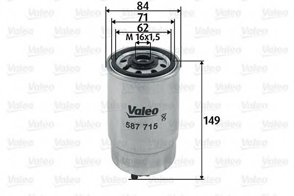 VALEO 587715 купити в Україні за вигідними цінами від компанії ULC