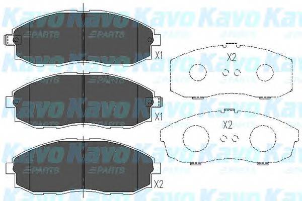 KAVO PARTS KBP-3003 купити в Україні за вигідними цінами від компанії ULC