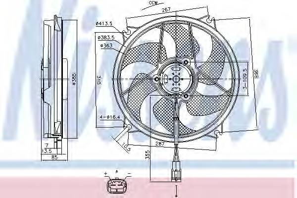 NISSENS 85790 купить в Украине по выгодным ценам от компании ULC