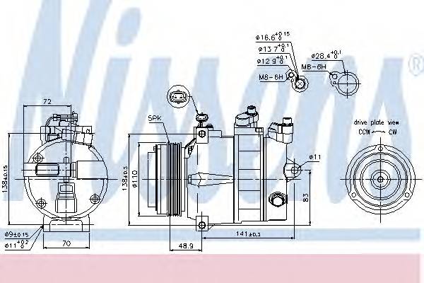 NISSENS 89031 купить в Украине по выгодным ценам от компании ULC