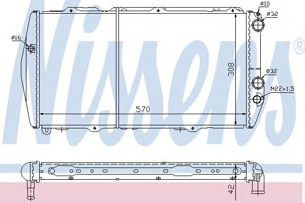 NISSENS 604551 купить в Украине по выгодным ценам от компании ULC