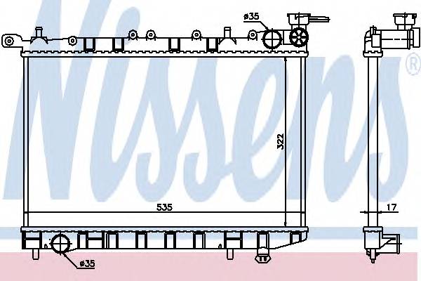 NISSENS 62974 купити в Україні за вигідними цінами від компанії ULC