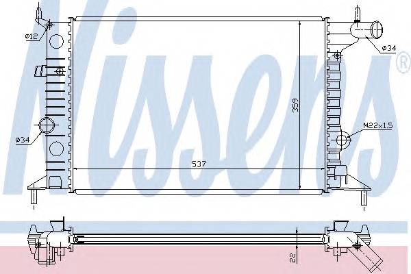 NISSENS 630681 купить в Украине по выгодным ценам от компании ULC