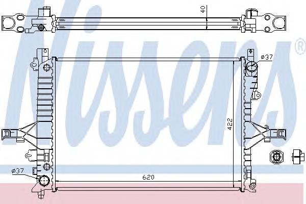 NISSENS 65553A купити в Україні за вигідними цінами від компанії ULC