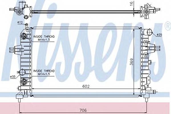 NISSENS 63027A купить в Украине по выгодным ценам от компании ULC