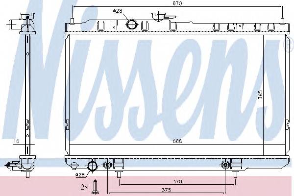 NISSENS 68736 купить в Украине по выгодным ценам от компании ULC