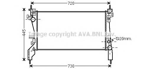 AVA QUALITY COOLING FTA2380 купити в Україні за вигідними цінами від компанії ULC