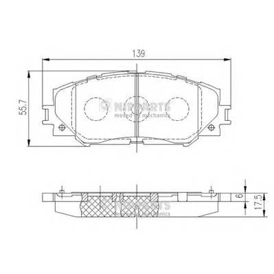 NIPPARTS J3602120 купить в Украине по выгодным ценам от компании ULC