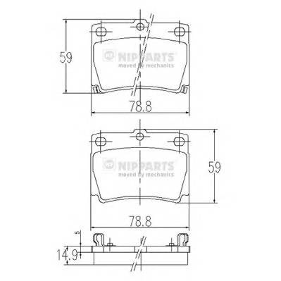 NIPPARTS J3615011 купить в Украине по выгодным ценам от компании ULC