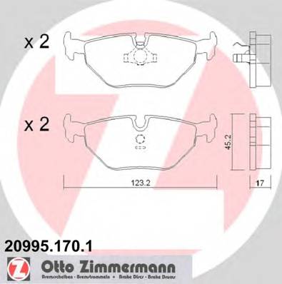 ZIMMERMANN 20995.170.1 купить в Украине по выгодным ценам от компании ULC
