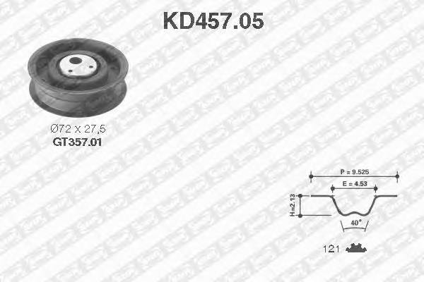 SNR KD457.05 купити в Україні за вигідними цінами від компанії ULC