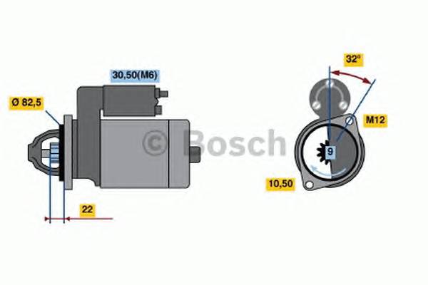 BOSCH 0 001 107 045 купить в Украине по выгодным ценам от компании ULC