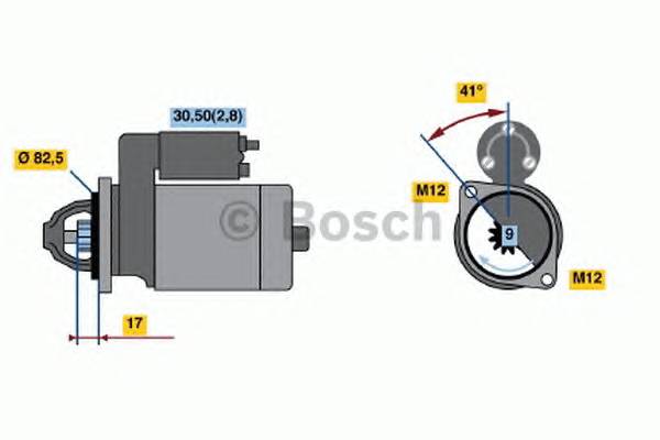 BOSCH 0 001 107 427 купити в Україні за вигідними цінами від компанії ULC