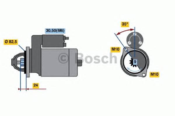 BOSCH 0 001 109 042 купить в Украине по выгодным ценам от компании ULC