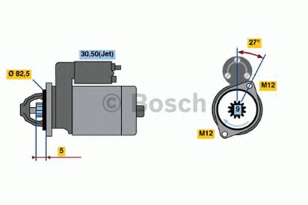 BOSCH 0 001 125 053 купити в Україні за вигідними цінами від компанії ULC