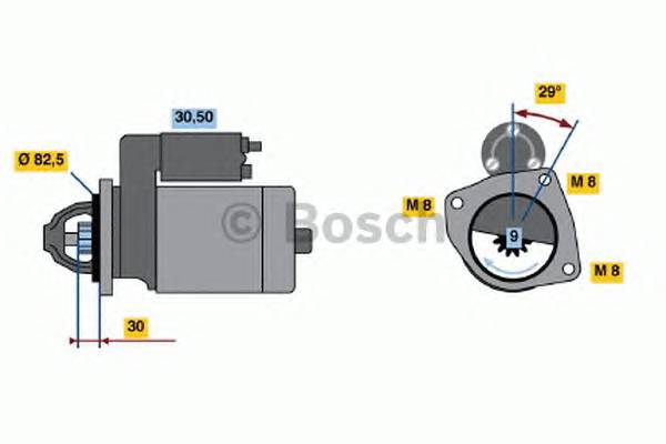 BOSCH 0 986 018 950 купити в Україні за вигідними цінами від компанії ULC