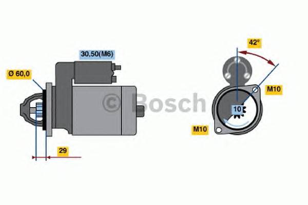 BOSCH 0 986 020 360 купити в Україні за вигідними цінами від компанії ULC