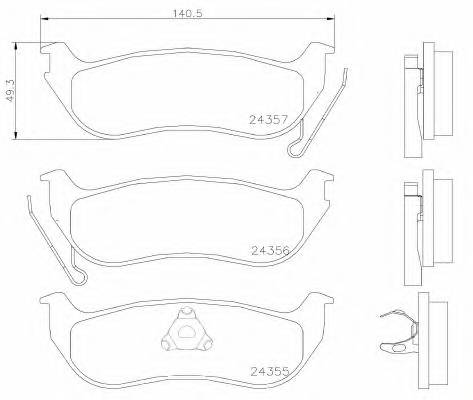 BREMBO P 37 009 купить в Украине по выгодным ценам от компании ULC