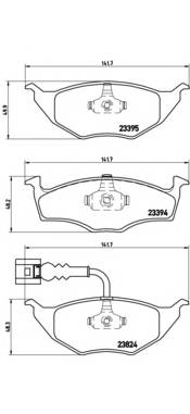 BREMBO P 85 063 купити в Україні за вигідними цінами від компанії ULC