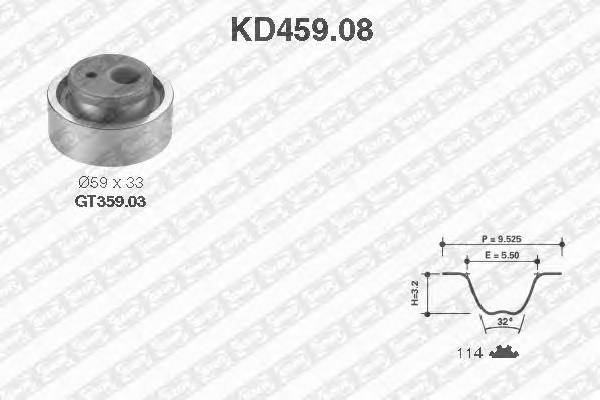 SNR KD459.08 купити в Україні за вигідними цінами від компанії ULC
