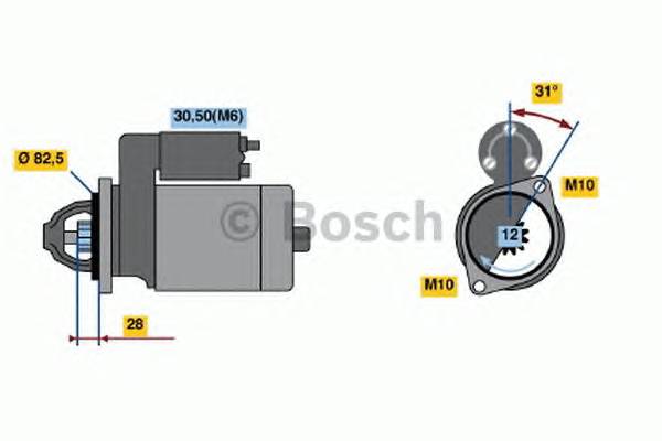 BOSCH 0 001 115 047 купить в Украине по выгодным ценам от компании ULC