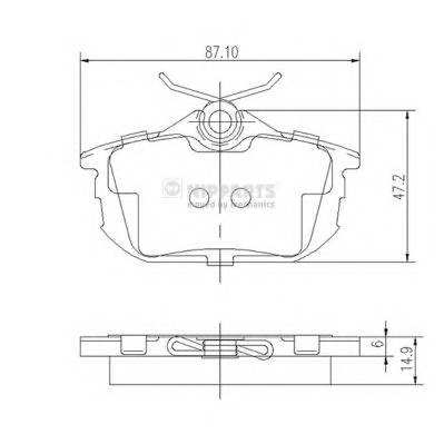 NIPPARTS J3615012 купити в Україні за вигідними цінами від компанії ULC