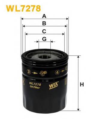 WIX FILTERS WL7278 купить в Украине по выгодным ценам от компании ULC