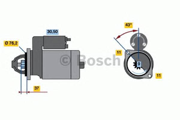 BOSCH 0 001 108 203 купити в Україні за вигідними цінами від компанії ULC