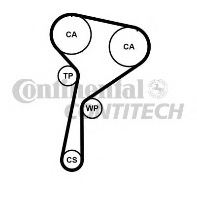 CONTITECH CT1184 купити в Україні за вигідними цінами від компанії ULC