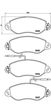 BREMBO P 56 042 купить в Украине по выгодным ценам от компании ULC