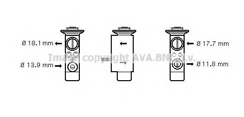 AVA QUALITY COOLING BW1238 купити в Україні за вигідними цінами від компанії ULC