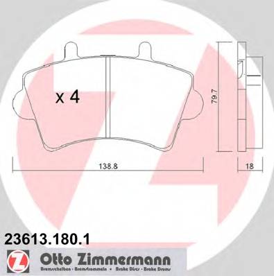 ZIMMERMANN 23613.180.1 купить в Украине по выгодным ценам от компании ULC