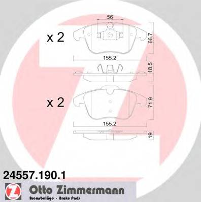 ZIMMERMANN 24557.190.1 купити в Україні за вигідними цінами від компанії ULC