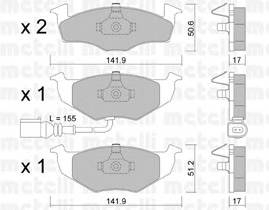 METELLI 22-0206-3 купити в Україні за вигідними цінами від компанії ULC